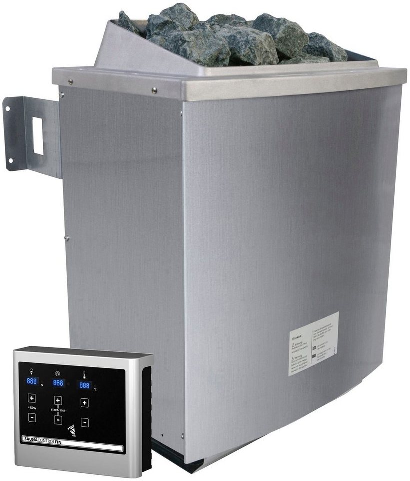 Thumbnail - Karibu Sauna Vada, BxTxH: 196 x 118 x 198 cm, 68 mm, (Set) 9 KW-Ofen mit externer Steuerung