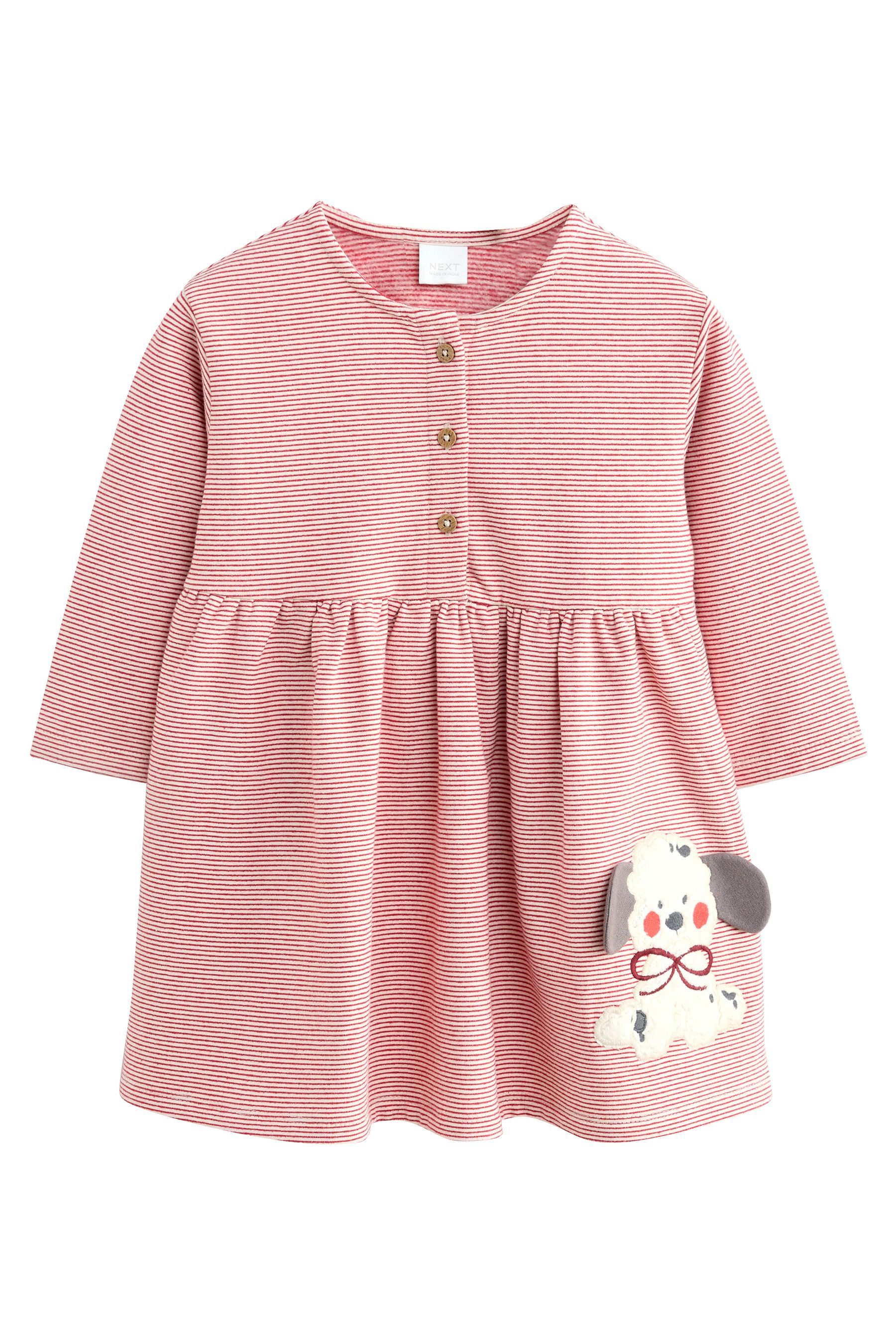 Next Jerseykleid Angerautes Sweatshirtkleid (1-tlg) günstig online kaufen