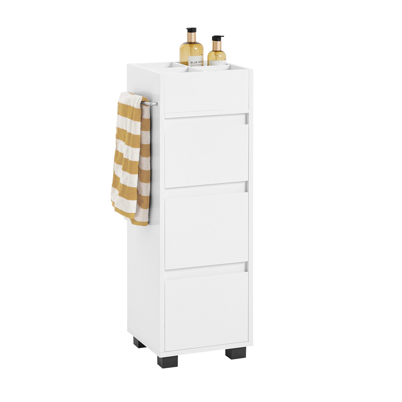SoBuy Midischrank BZR29, Badschrank schmal, Badezimmerschrank günstig online kaufen