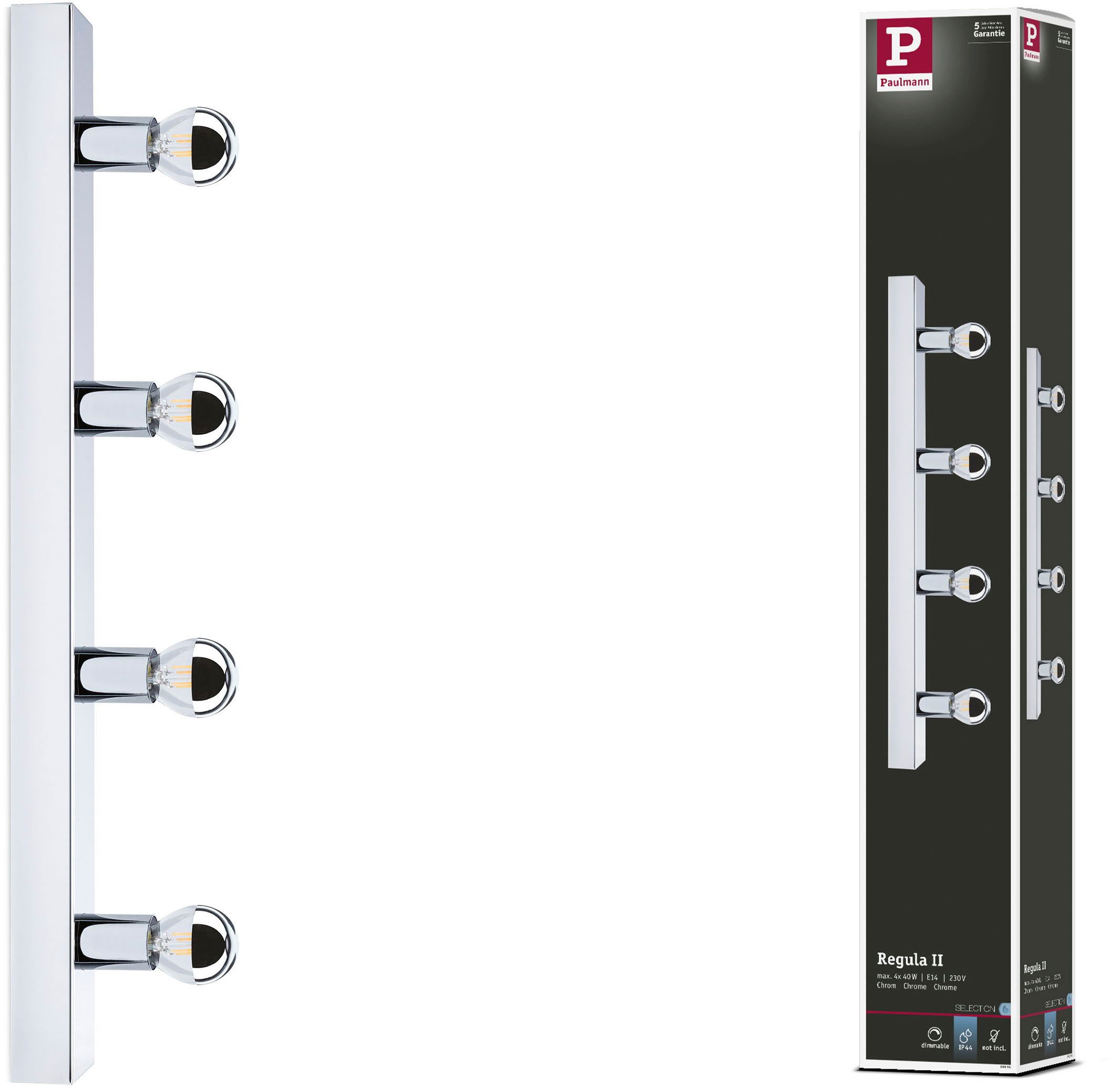 Paulmann Spiegelleuchte Spiegelleuchte IP44 E14 230V günstig online kaufen