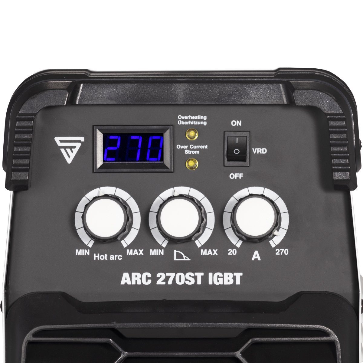 ARC Echte - durch 270ST Ampere 270 & A, STAHLWERK Vollausstattung, Inverter IGBT 400V höchste MMA - Dreiphasenwechselstrom Effizienz Elektroschweißgerät 270 20