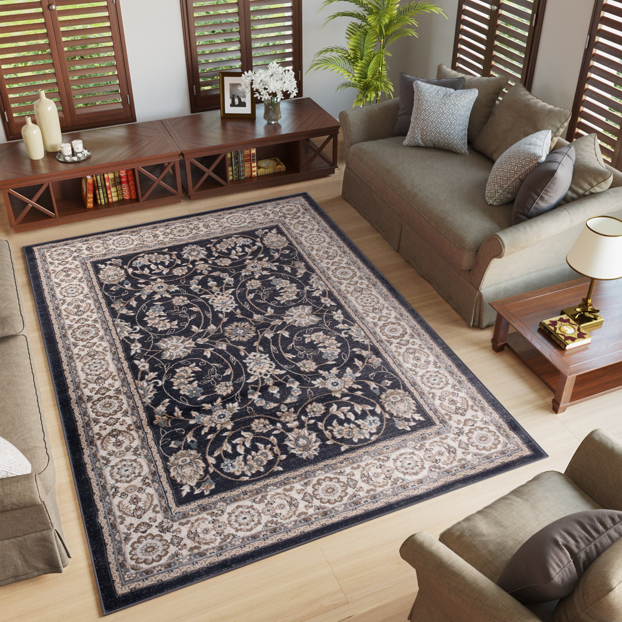 Tapiso Teppich COLORADO, rechteckig, Höhe: 10 mm, Wohnzimmer, Schlafzimmer, günstig online kaufen