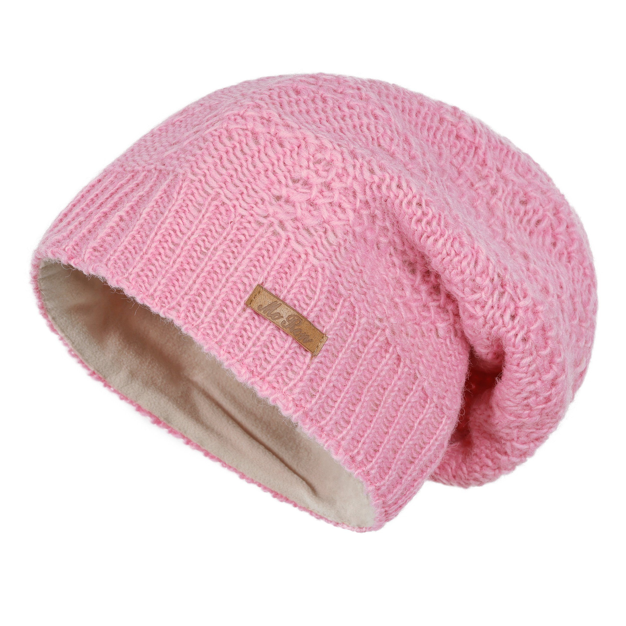 McRon Beanie Wollmütze Modell Lina gefüttert günstig online kaufen