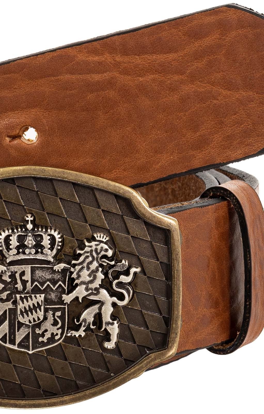 manid Lederwaren Ledergürtel 7840S125 günstig online kaufen