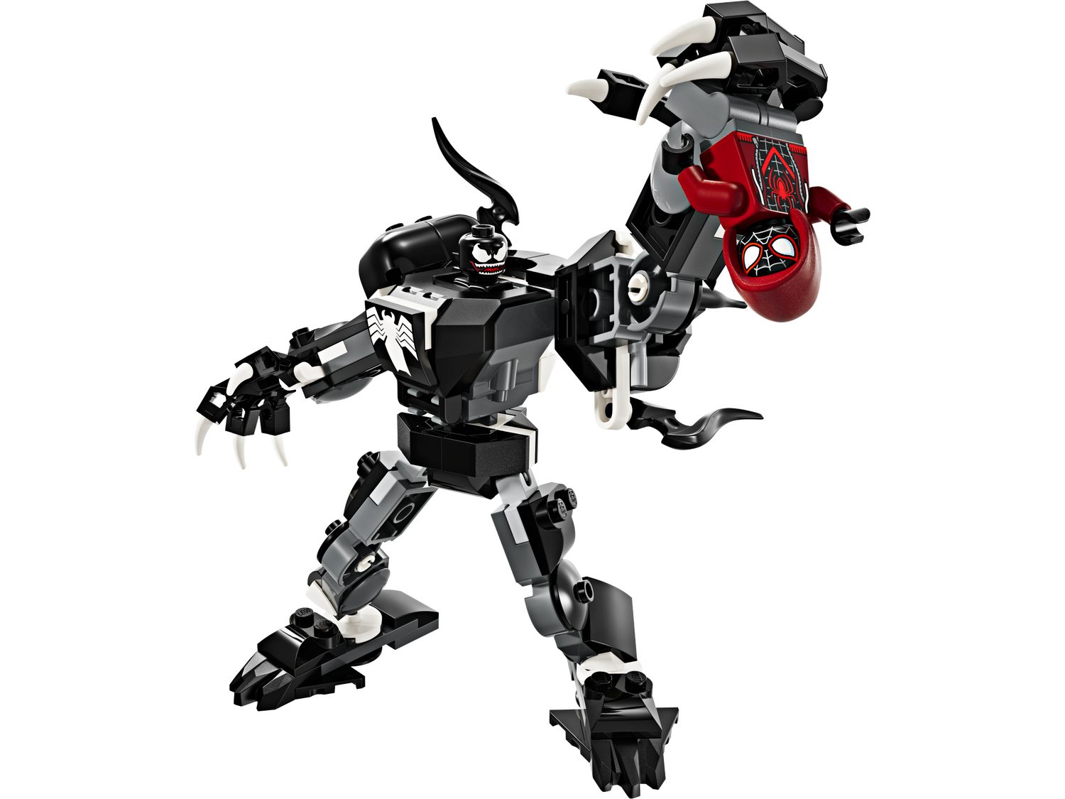 LEGO® Marvel 76276 Venom Mech vs. Miles Morales Spielbausteine, (Set, 134 St., Set)
