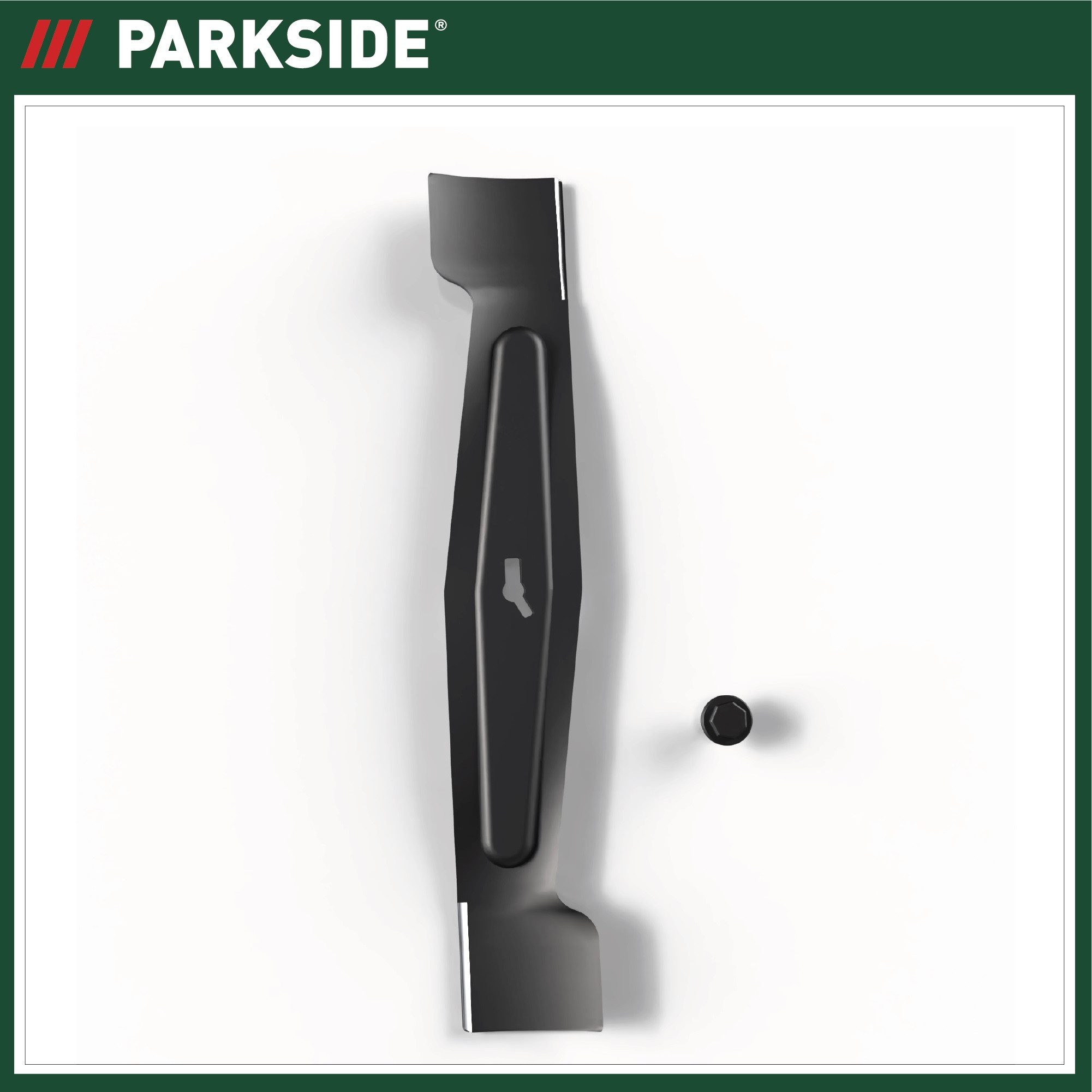 Parkside Rasenmähermesser Ersatzmesser Rasenmäher PERM 1200 A1 PERM 1300 A1 PRM 1200 C3 (1-St), Für Elektro Rasenmäher