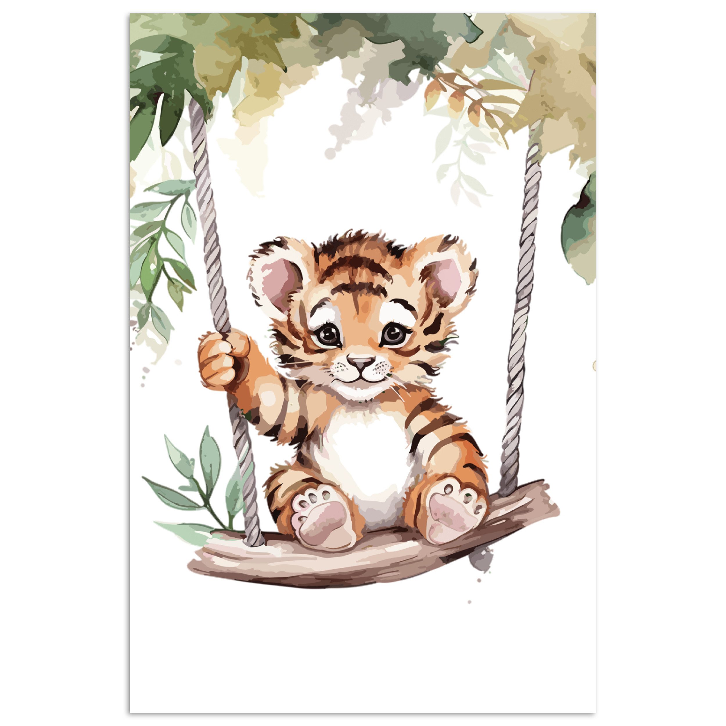 MuchoWow Poster Tiger - Tier - günstig online kaufen