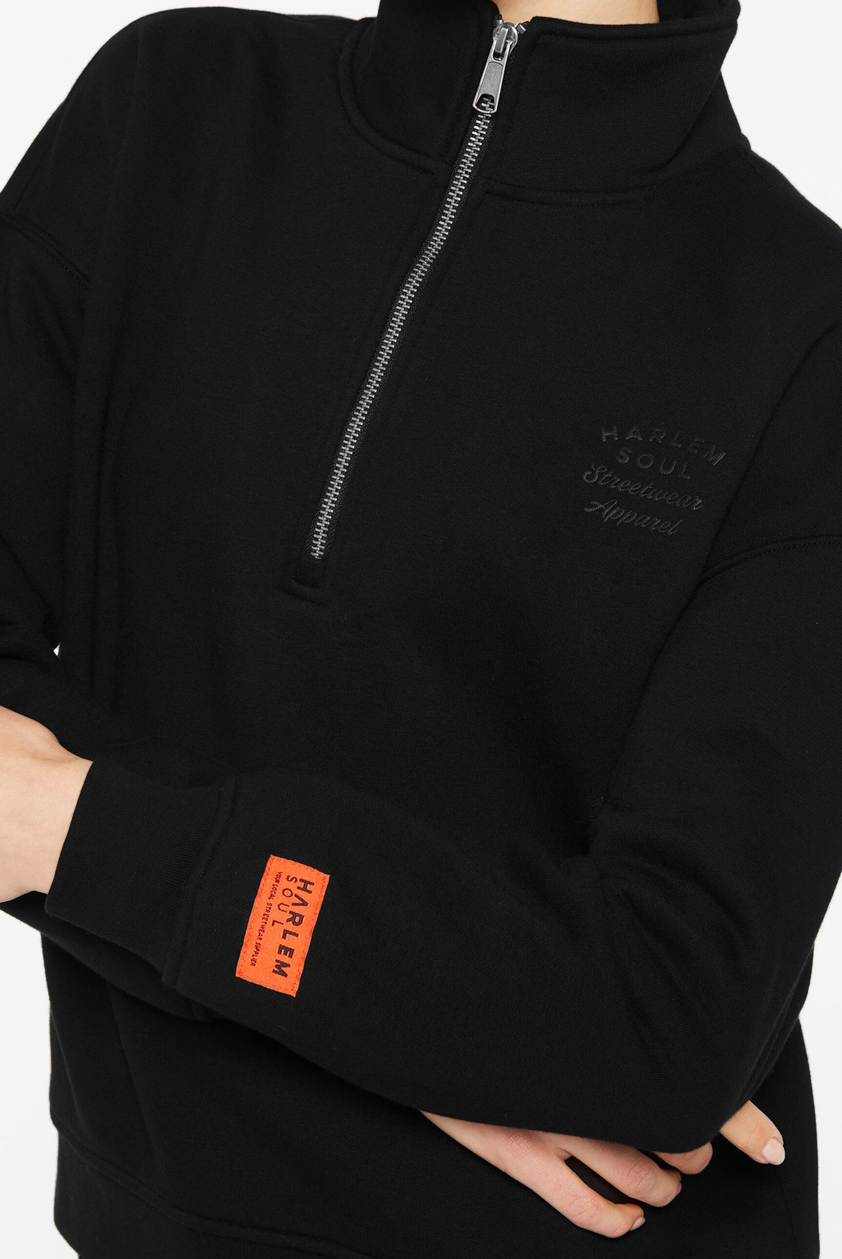 Harlem Soul Sweater mit überschnittenen Schultern