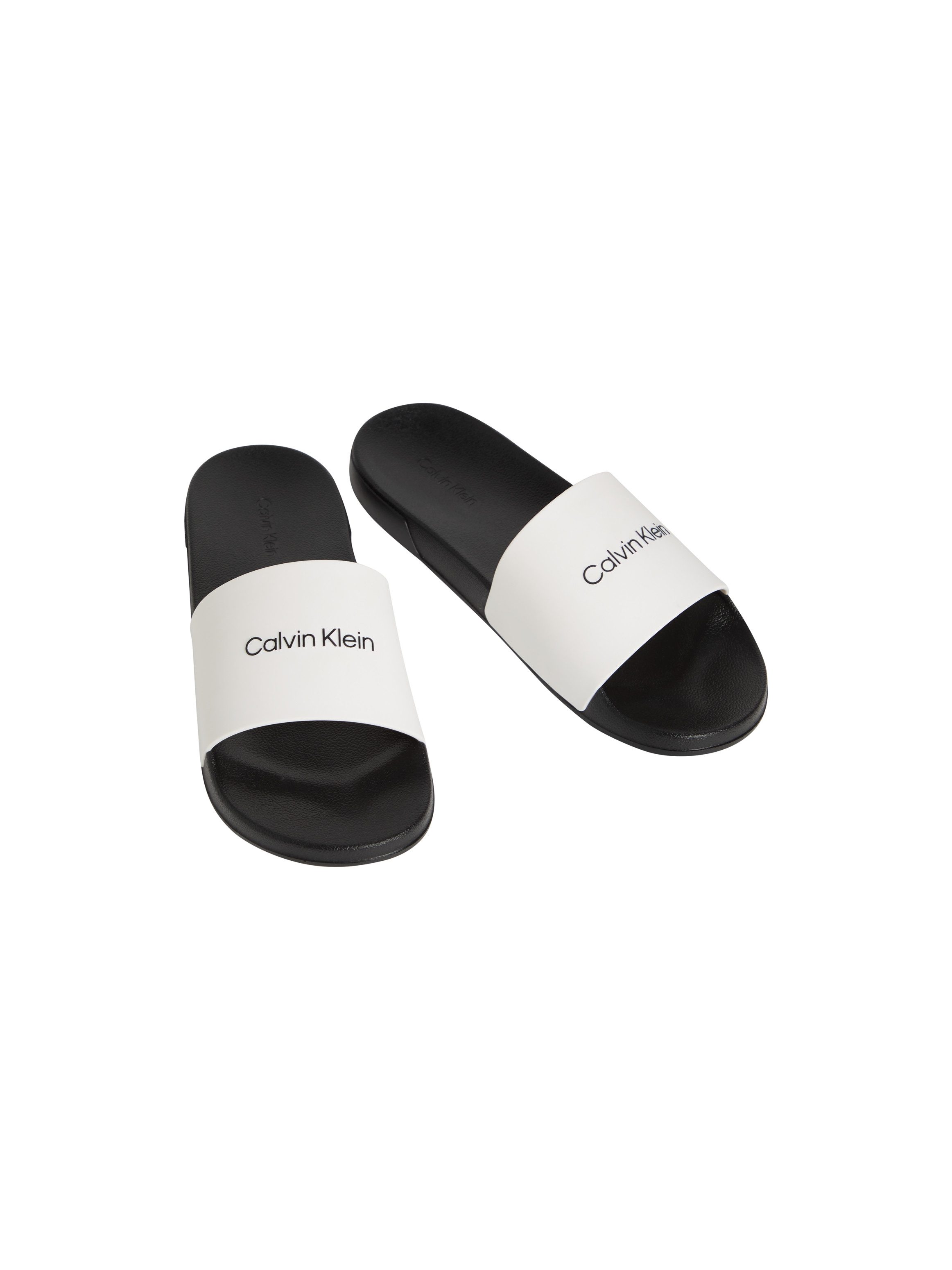 Calvin Klein ESS SLIDE MONOBRAND CV Badepantolette Strandschuh, Pool Slides günstig online kaufen