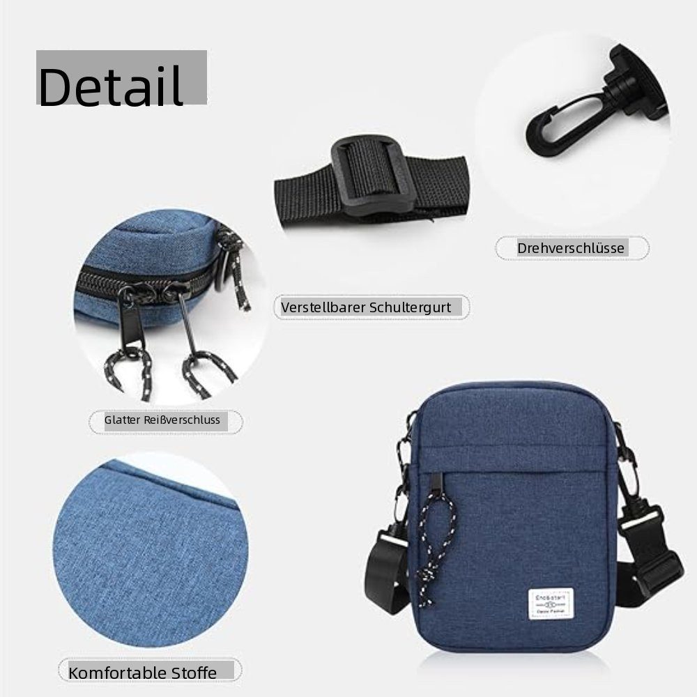Blusmart Umhängetasche Kleine Unisex-Umhängetasche. (Oxford Herren-Umhänget günstig online kaufen