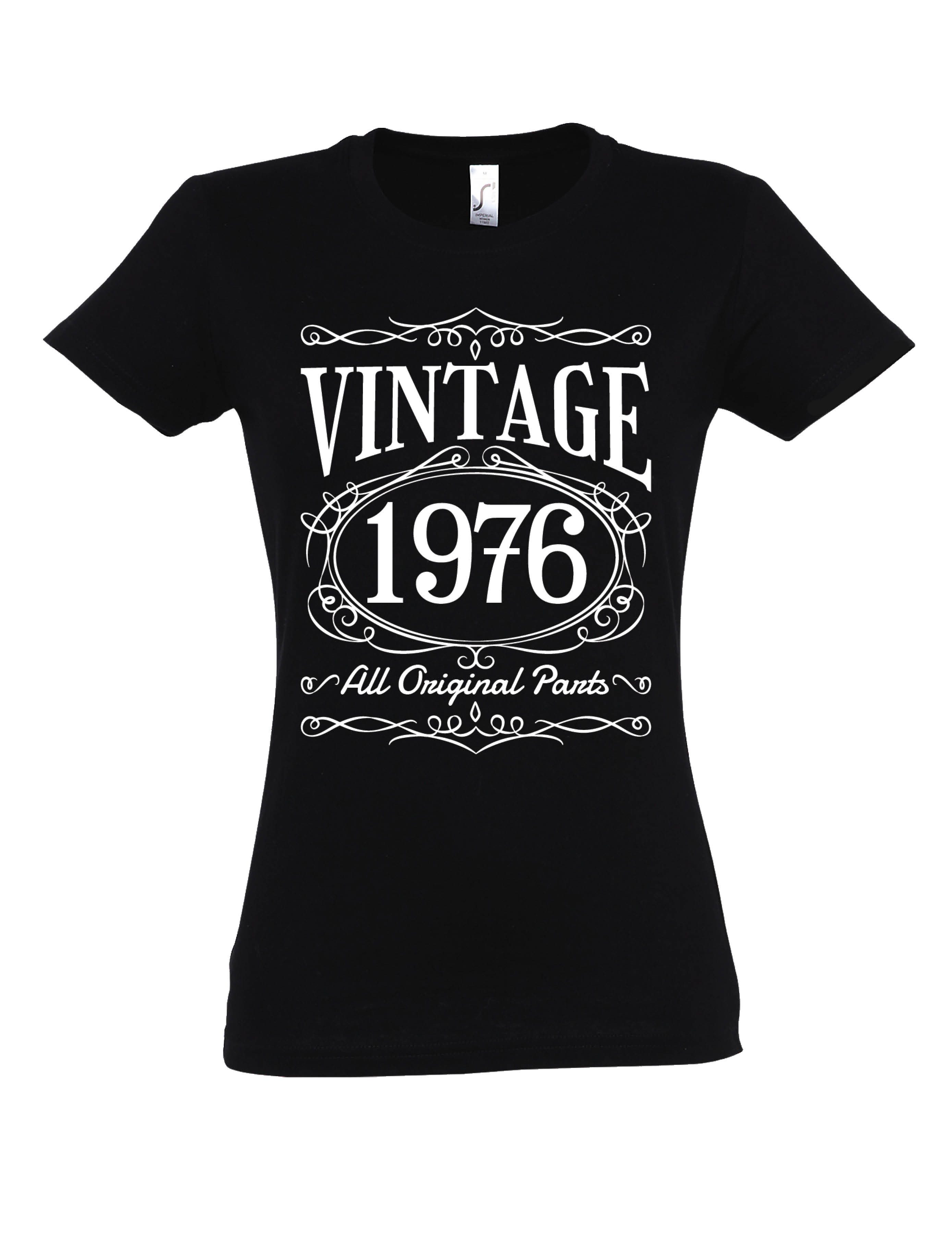 Youth Designz T-Shirt Vintage 1976 Damen Tshirt zum 50. Geburtstag mit lust günstig online kaufen