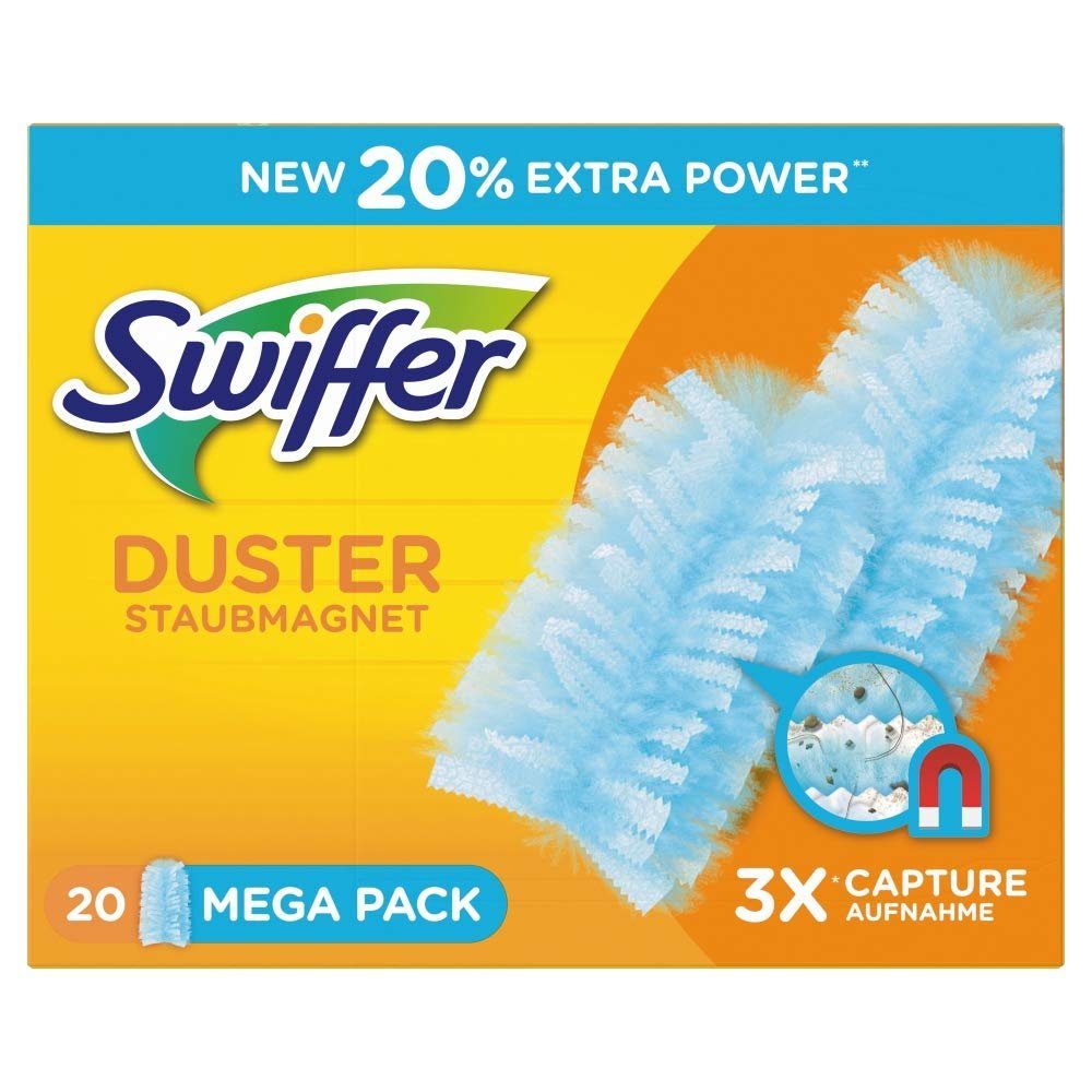 Duster große Klemmen Swiffer 3x Swiffer Staubfang-Tücher 20er Staubmagnet MegaPack