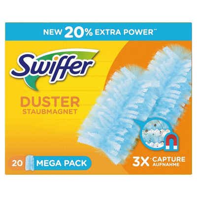 Swiffer Gummibänder 3x Swiffer Staubmagnet Duster große Staubfang-Tücher 20er MegaPack