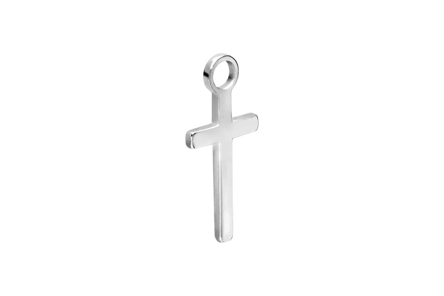 PIERCINGLINE Piercing-Set Chirurgenstahl Anhänger für Clicker KREUZ (Pierci günstig online kaufen