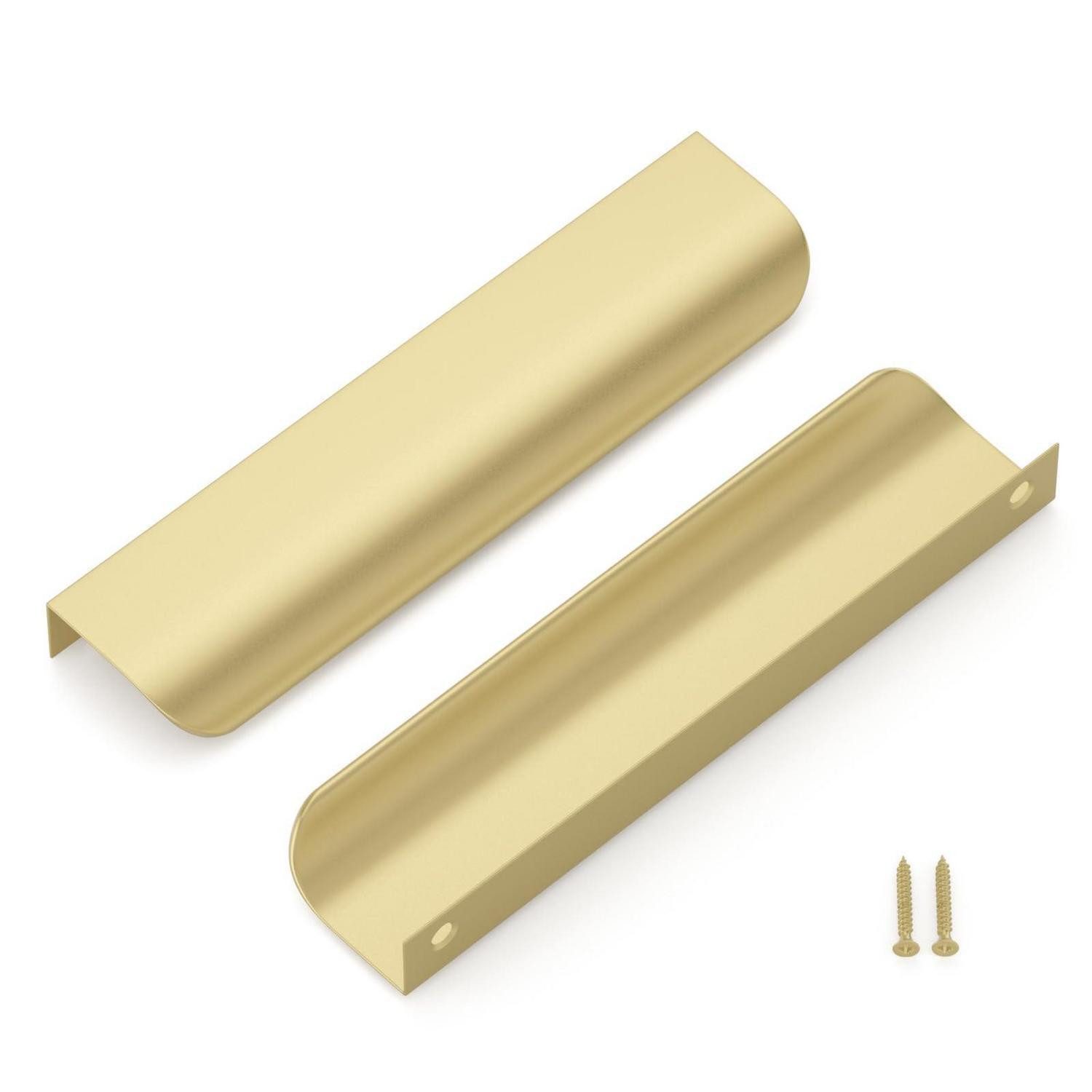 LuxusKollektion Möbelgriff Schrankgriff Gold Aluminium 160mm
