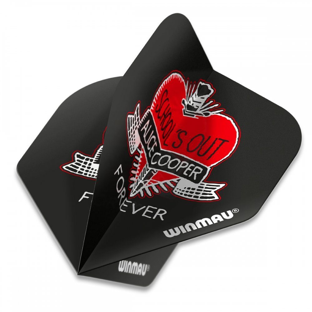 Winmau Dartpfeil Flights Rock Legends Alice Cooper Schools Out, 100 micron