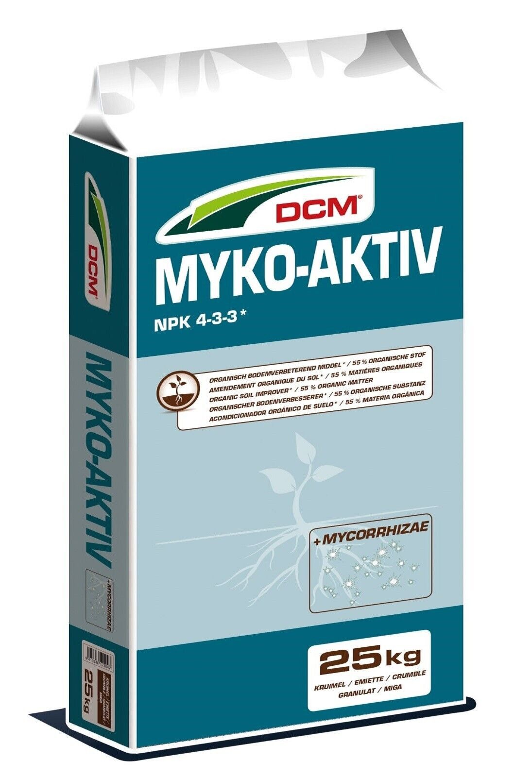Bodenverbesserer Cuxin DCM Myko Aktiv 25 kg organischer Bodenverbesserer Naturdünger