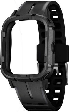 Lotus 50045/1 Smartwatch Set, 2-tlg., mit Wechselarmband aus schwarzem Kunststoff