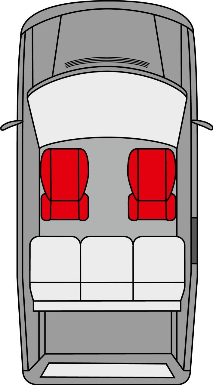 WALSER Autositzbezug Autositzbezug Highback Modulo Walser
