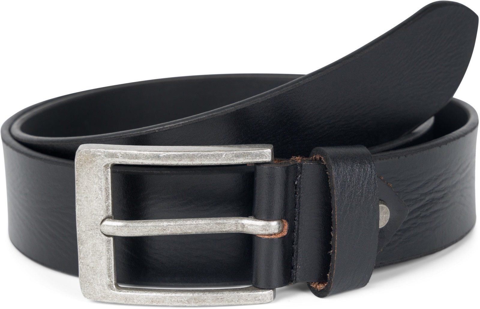 styleBREAKER Ledergürtel Unisex Rindsleder Gürtel (1-St) günstig online kaufen