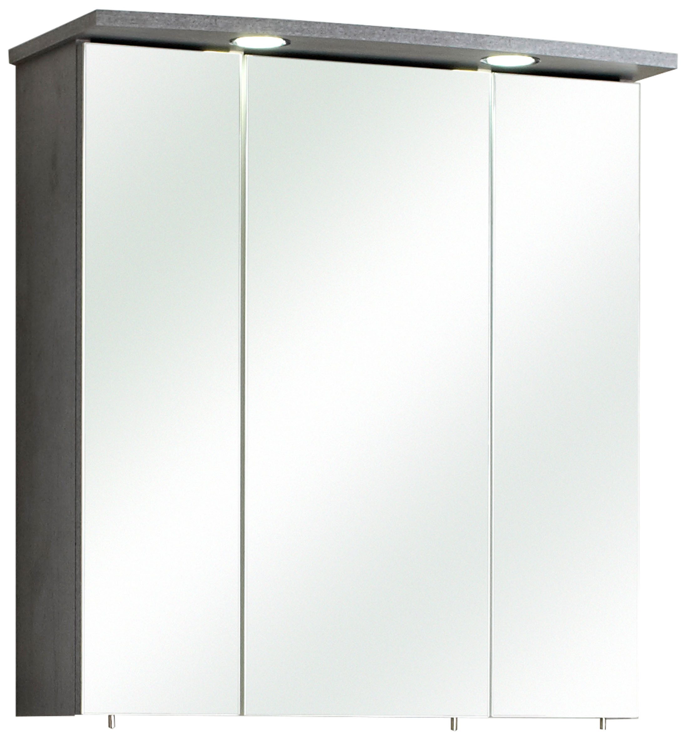 Saphir Spiegelschrank mit 2 LED-Strahler