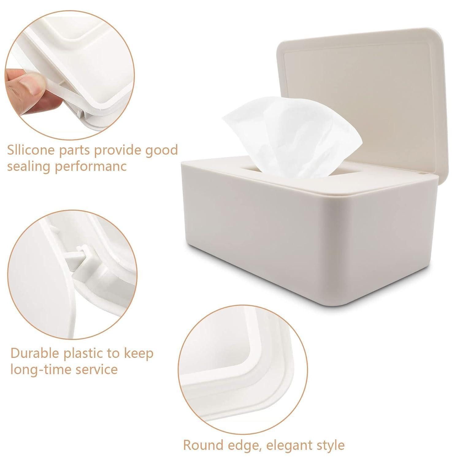 LuxusKollektion Feuchttücherbox Feuchttücher Box Baby Aufbewahrungsbox für Feuchttücher