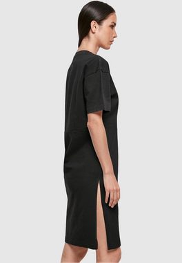 Merchcode Shirtkleid Merchcode Damen Ladies Please Organic Oversized Slit Tee Dress (1-tlg)