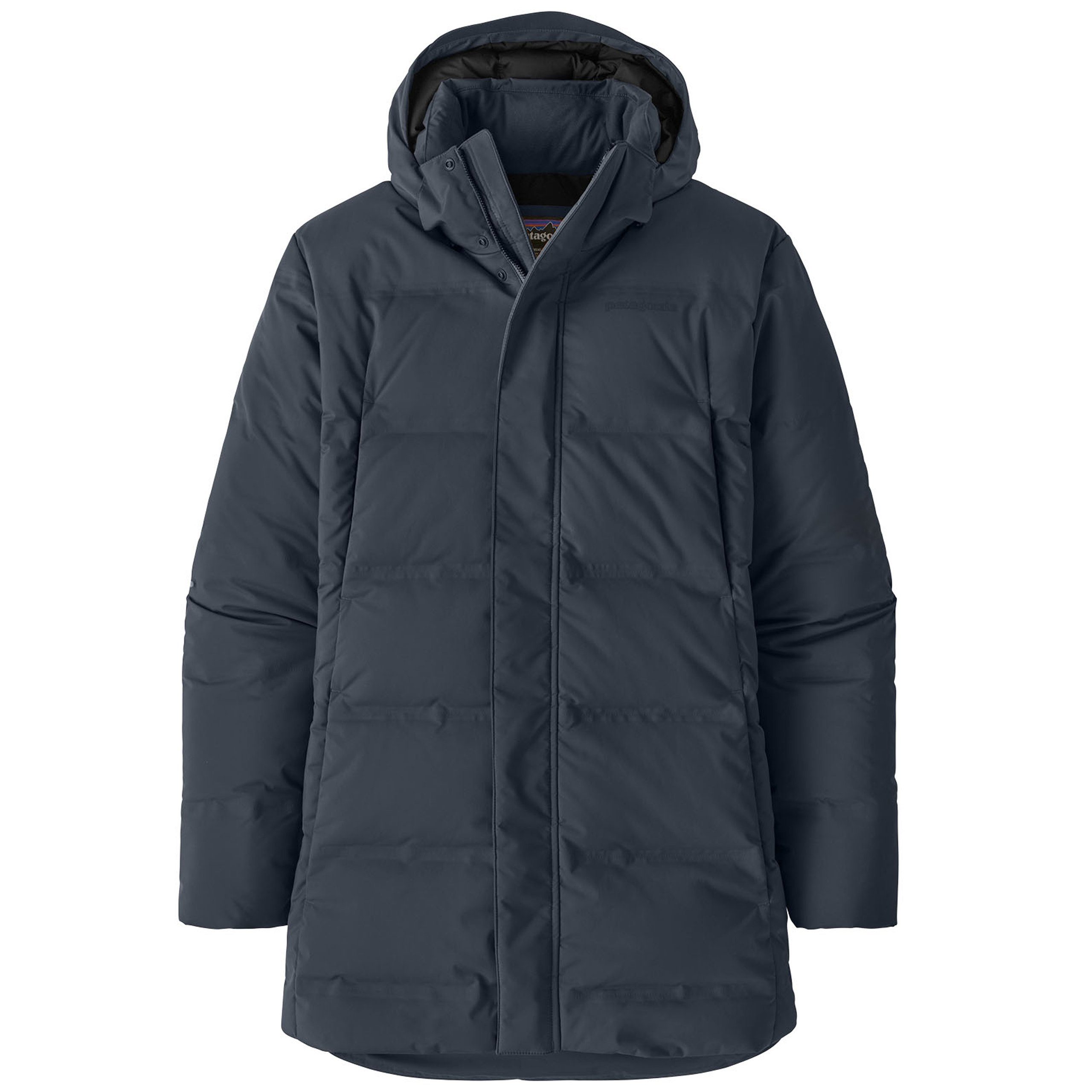 Patagonia Daunenjacke Men's Jackson Glacier Parka Funktionsjacke Winterjacke Herren Oberschenkellanger Schnitt smolder blue blau