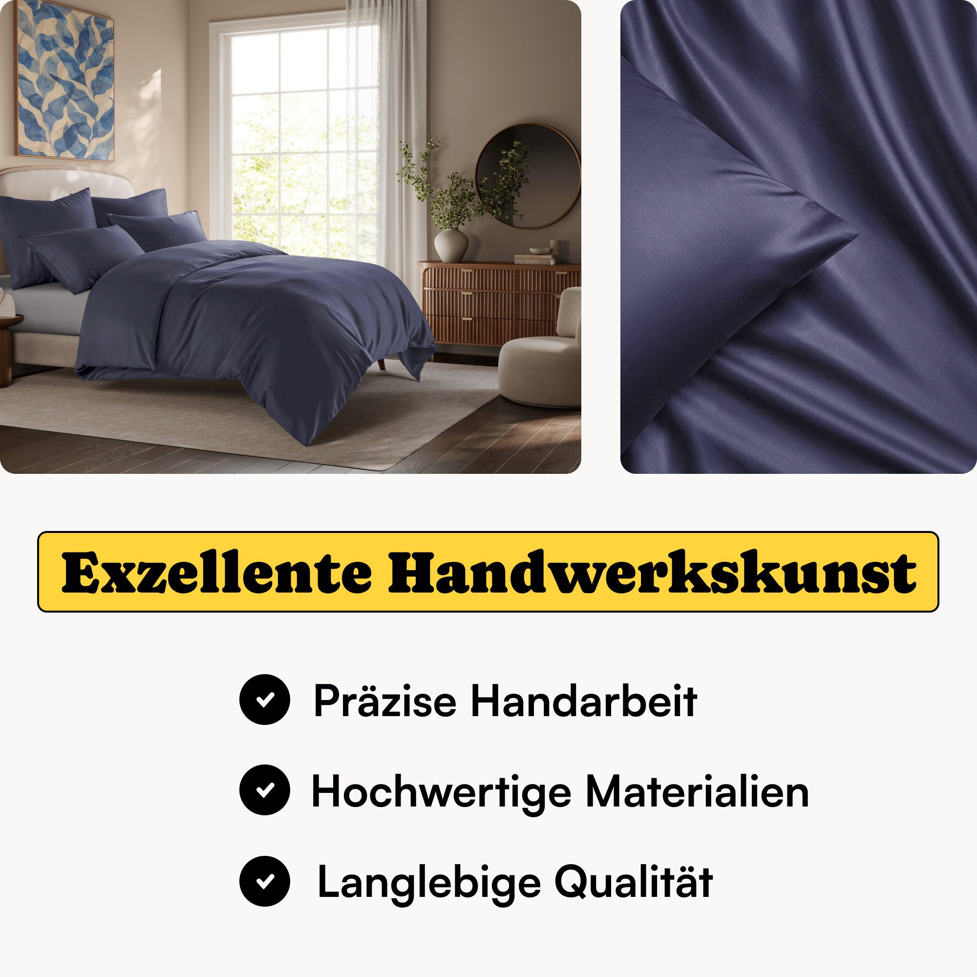 Seralino Bettwäsche Set Lyocell Bettwäsche Gr. günstig online kaufen