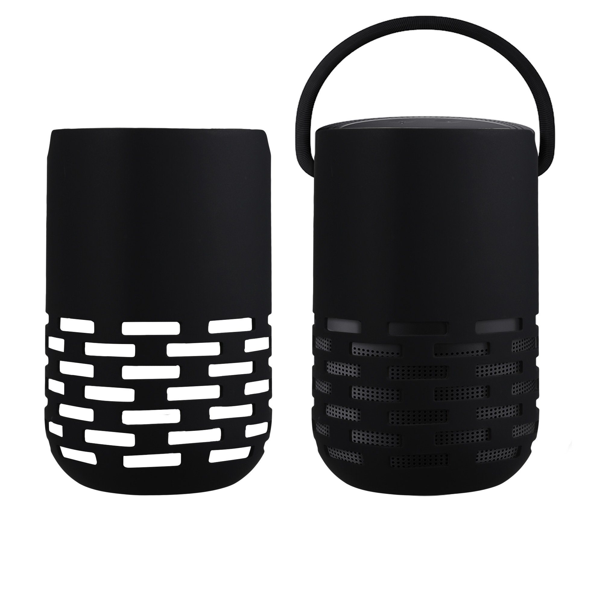 kwmobile Etui Silikon Hülle für Bose Portable Home Speaker, Schutzhülle für Mini Speaker
