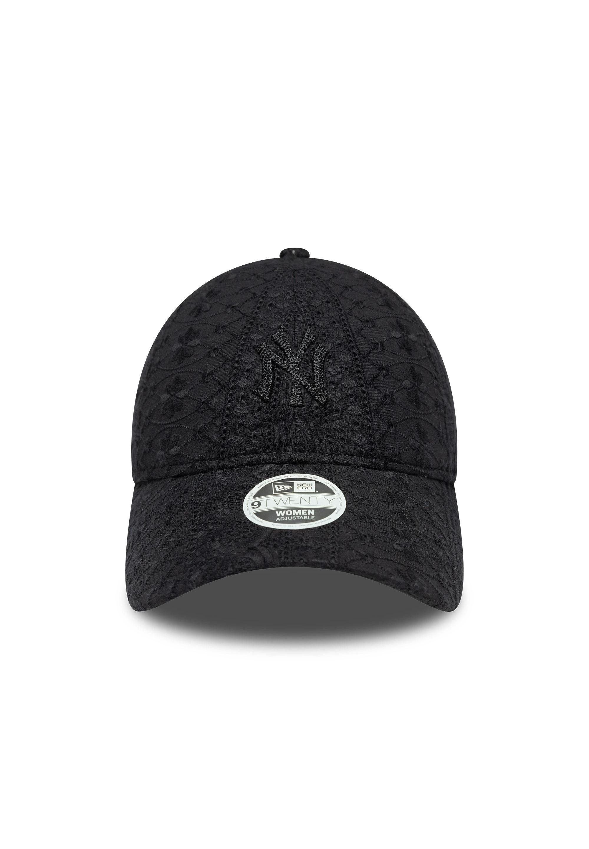 New Era Baseball Cap New York Yankees Damen Broderie 9TWENTY Cap New Era Schwarz (1-St)