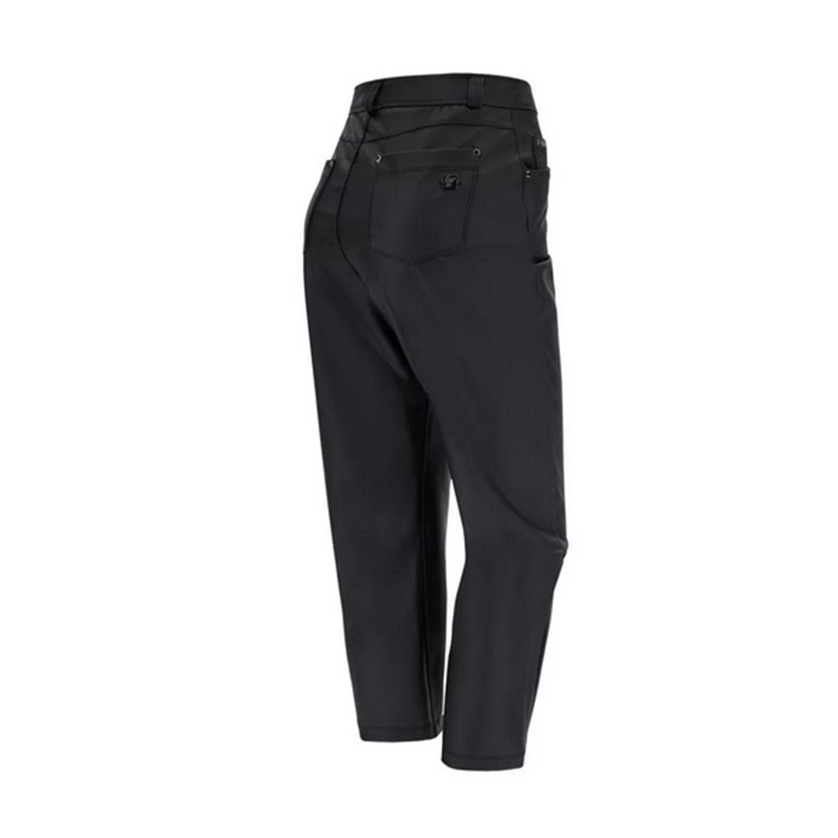 Freddy Lederimitathose 7/8 High Waist Straight - black