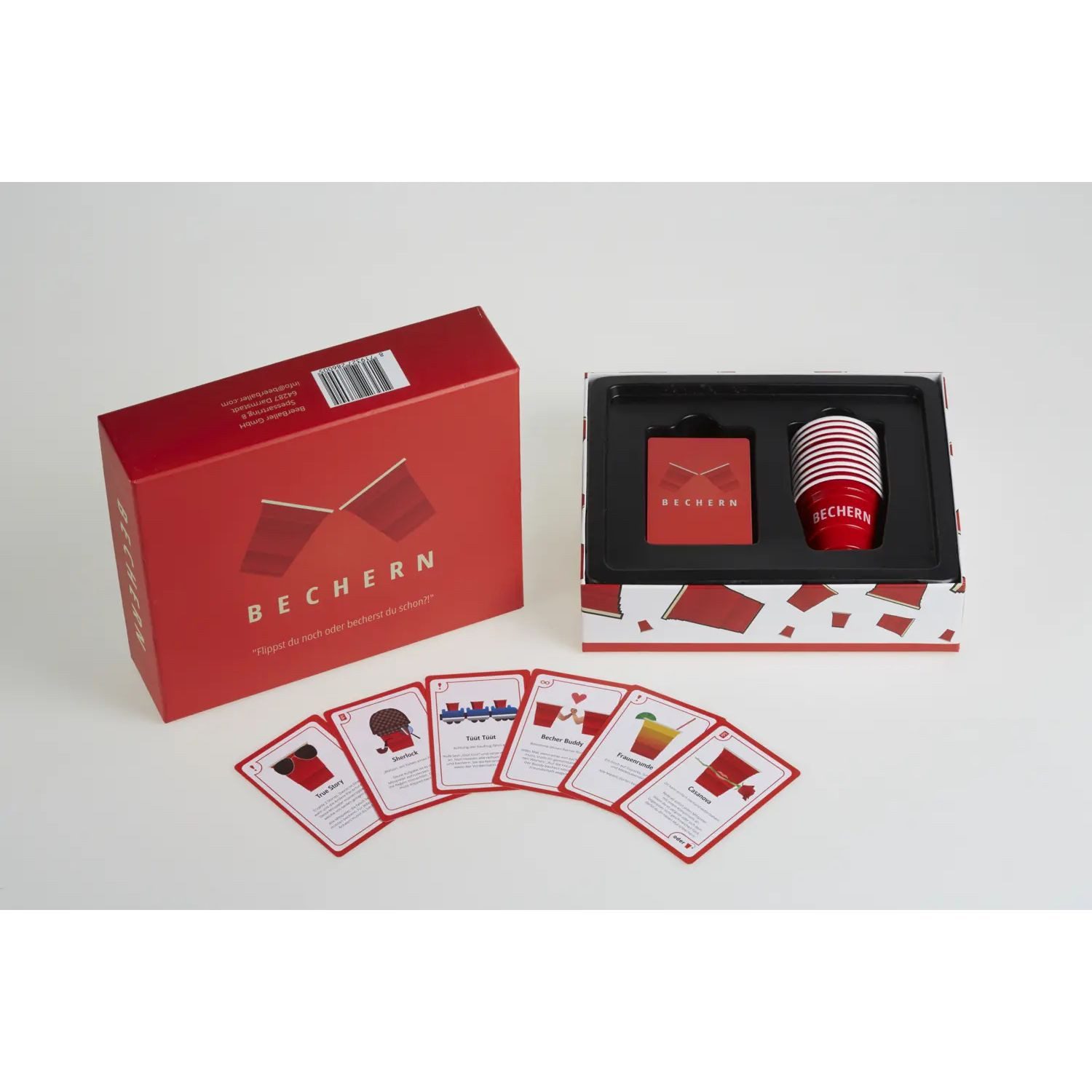 BeerBaller Spiel Bechern