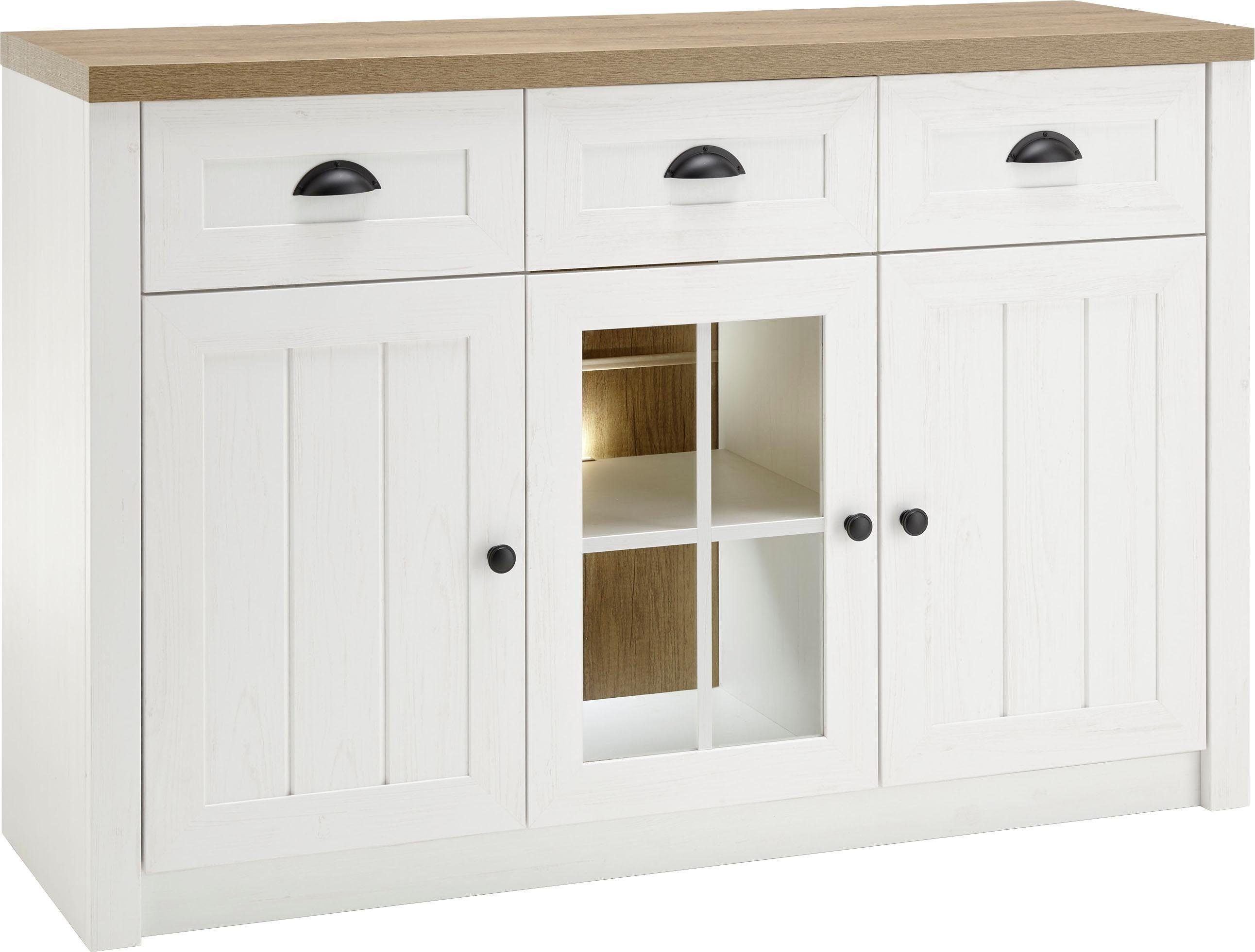 Home affaire Sideboard Beauvais, Breite ca. 130 cm