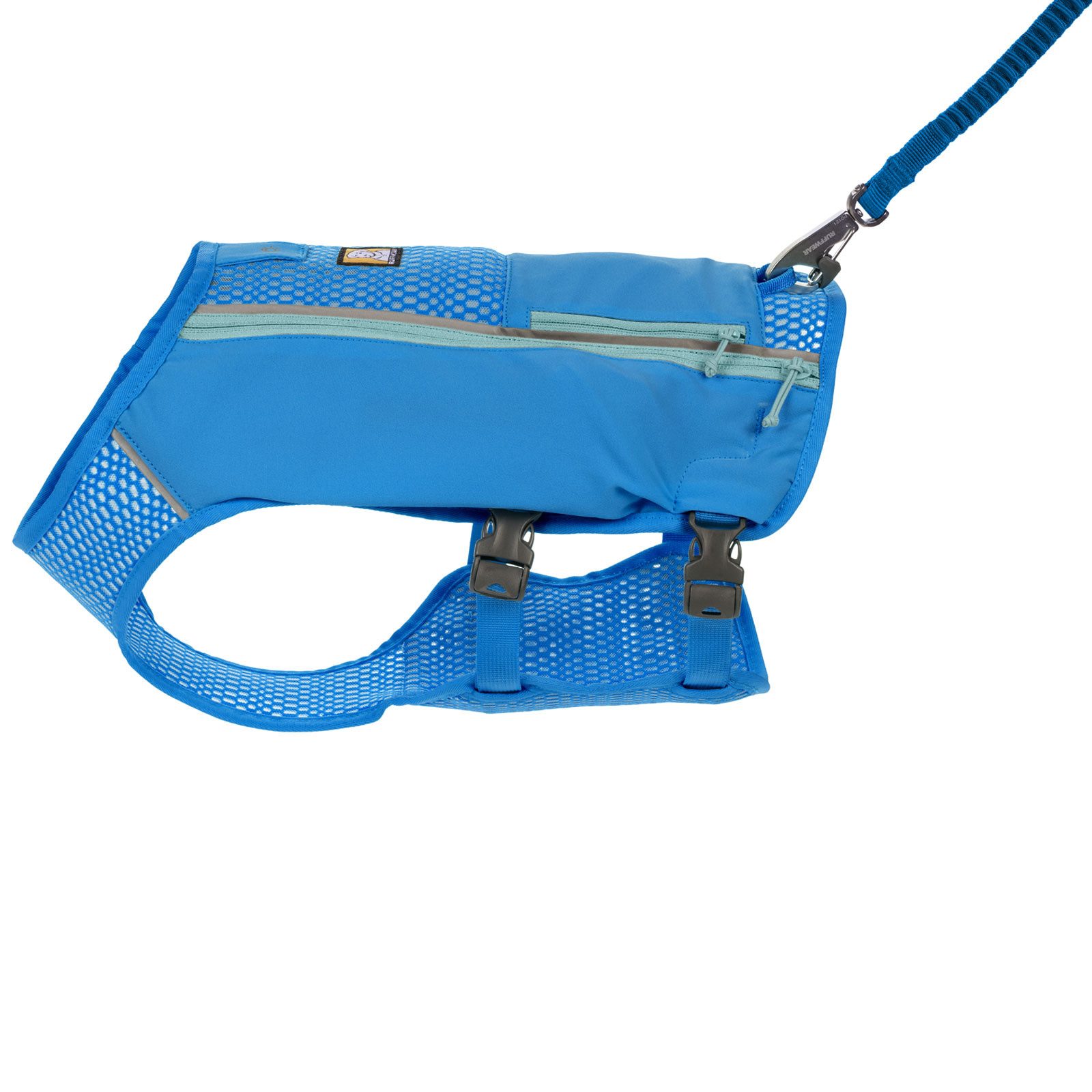 Ruffwear Hunde-Powergeschirr Trail Runner Weste™ 5080-410, Leichte Laufweste für Hunde mit Taschen