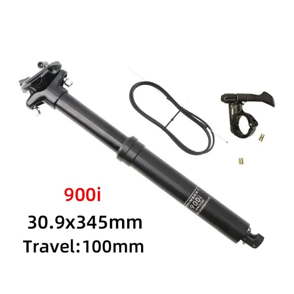 GarveeMore Sattelstütze Sattelstütze, 30,9mm,900i,Mountainbike, höhenverstellbare