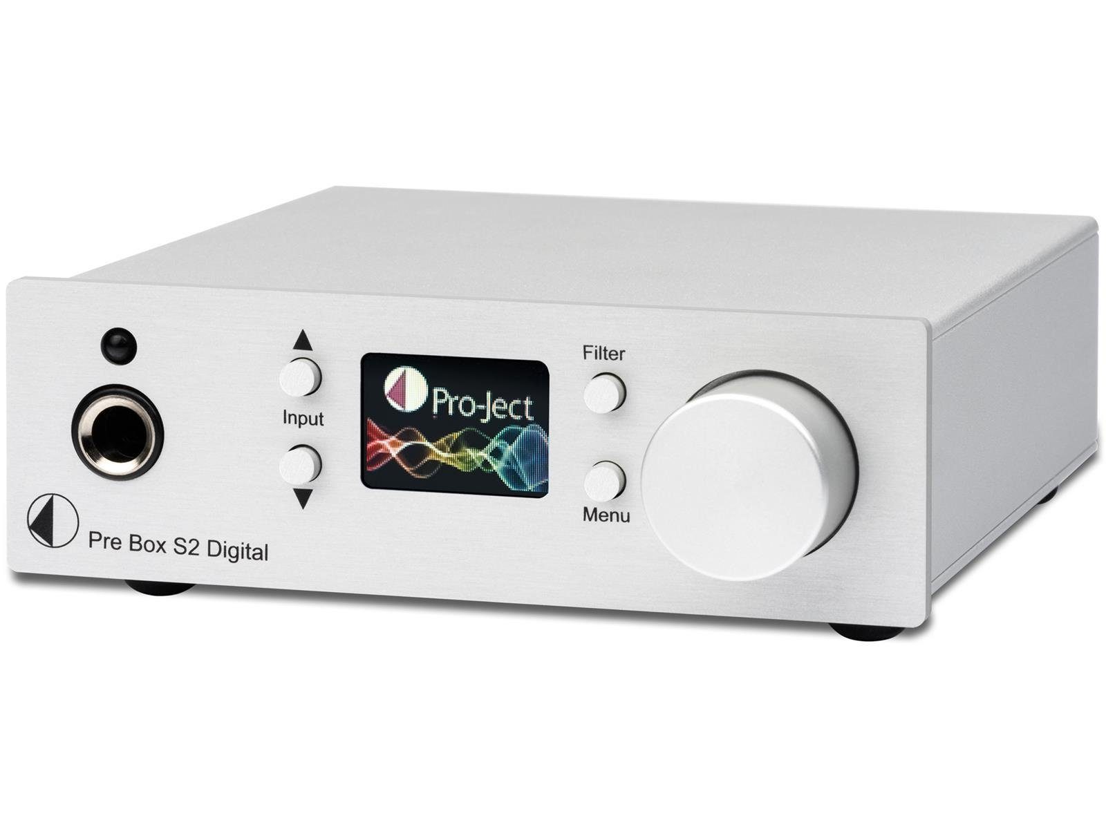 Pro-Ject Pro-Ject Pre Box S2 Digital silber Vorverstärker