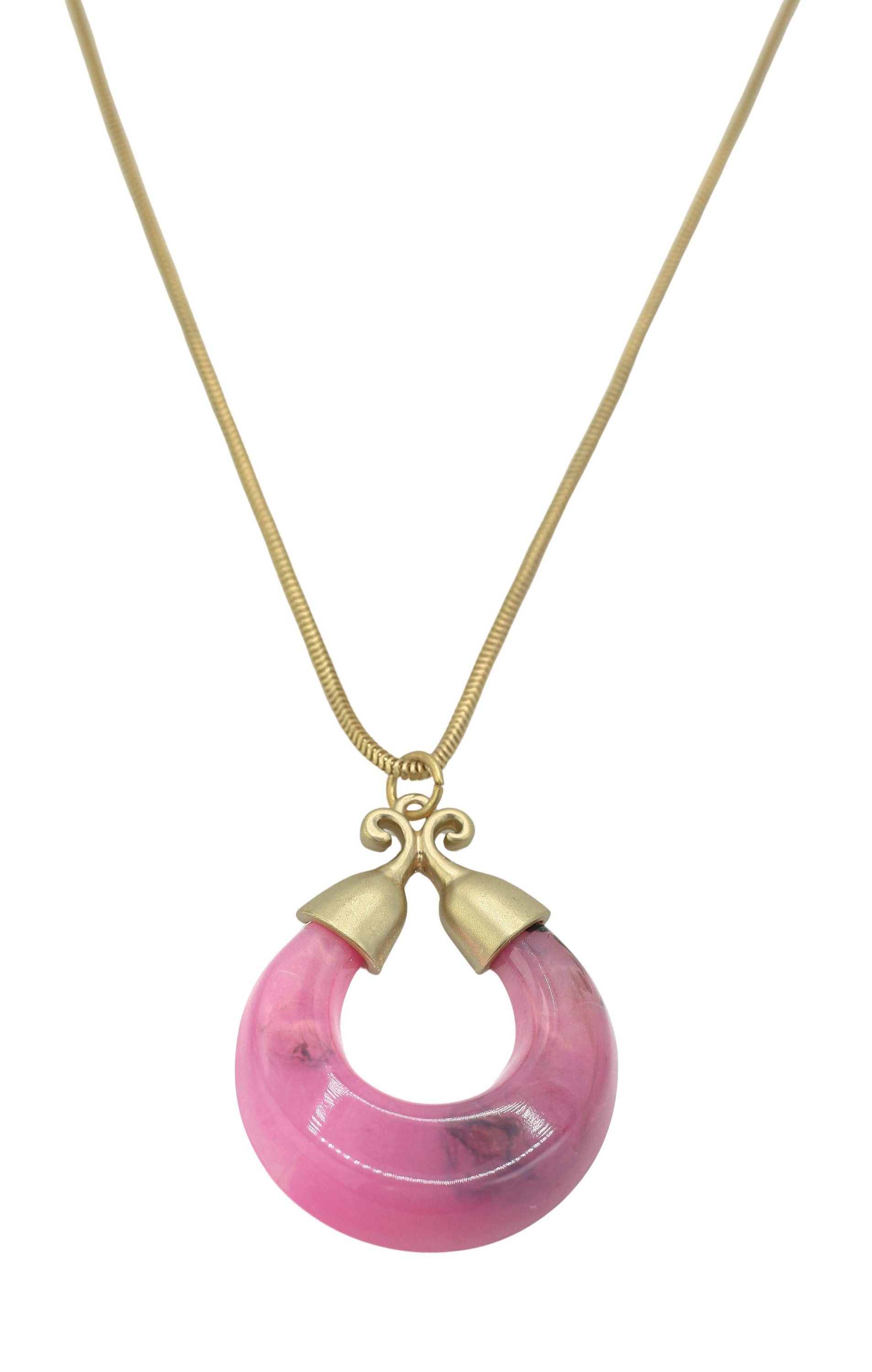 COLLEZIONE ALESSANDRO Kette mit Anhänger "Marble Glow" altgold mit marmorie günstig online kaufen