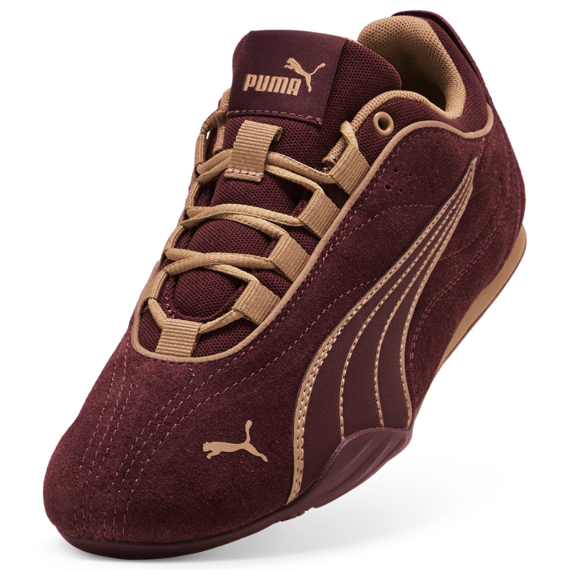 PUMA CATCH SOLEIL SD Sneaker (Design auf den Spuren des Puma Speedcat) für Alltag, mit Lederobermaterial, sportlicher Stil, mit Schnürung – Bild 5 von 5