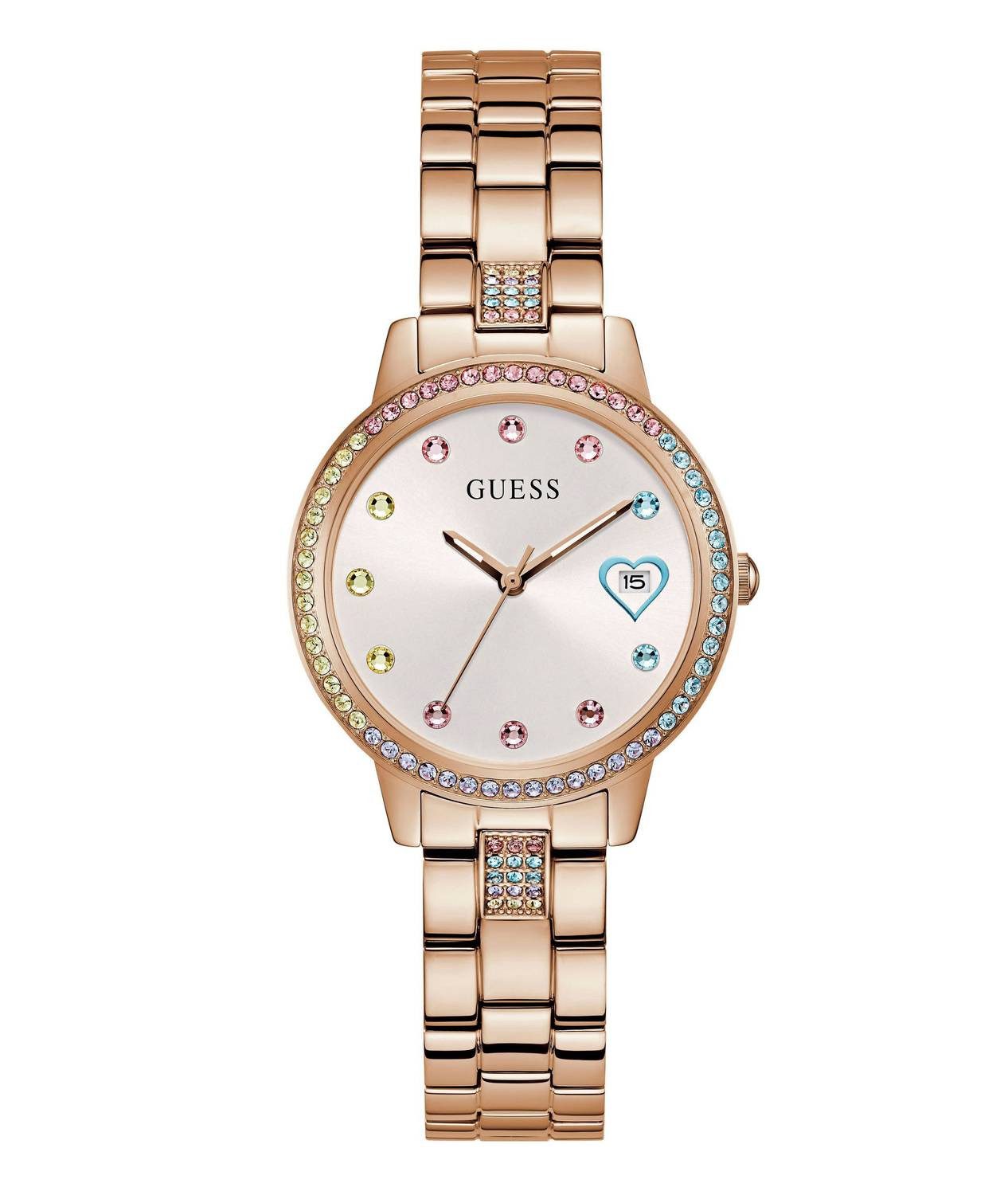 Guess Quarzuhr THREE OF HEARTS günstig online kaufen