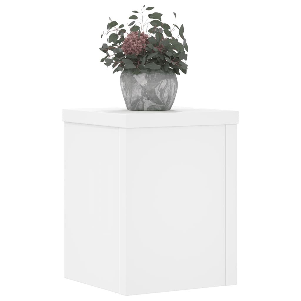 vidaXL Blumenständer Pflanzenständer 2 Stk. Weiß günstig online kaufen