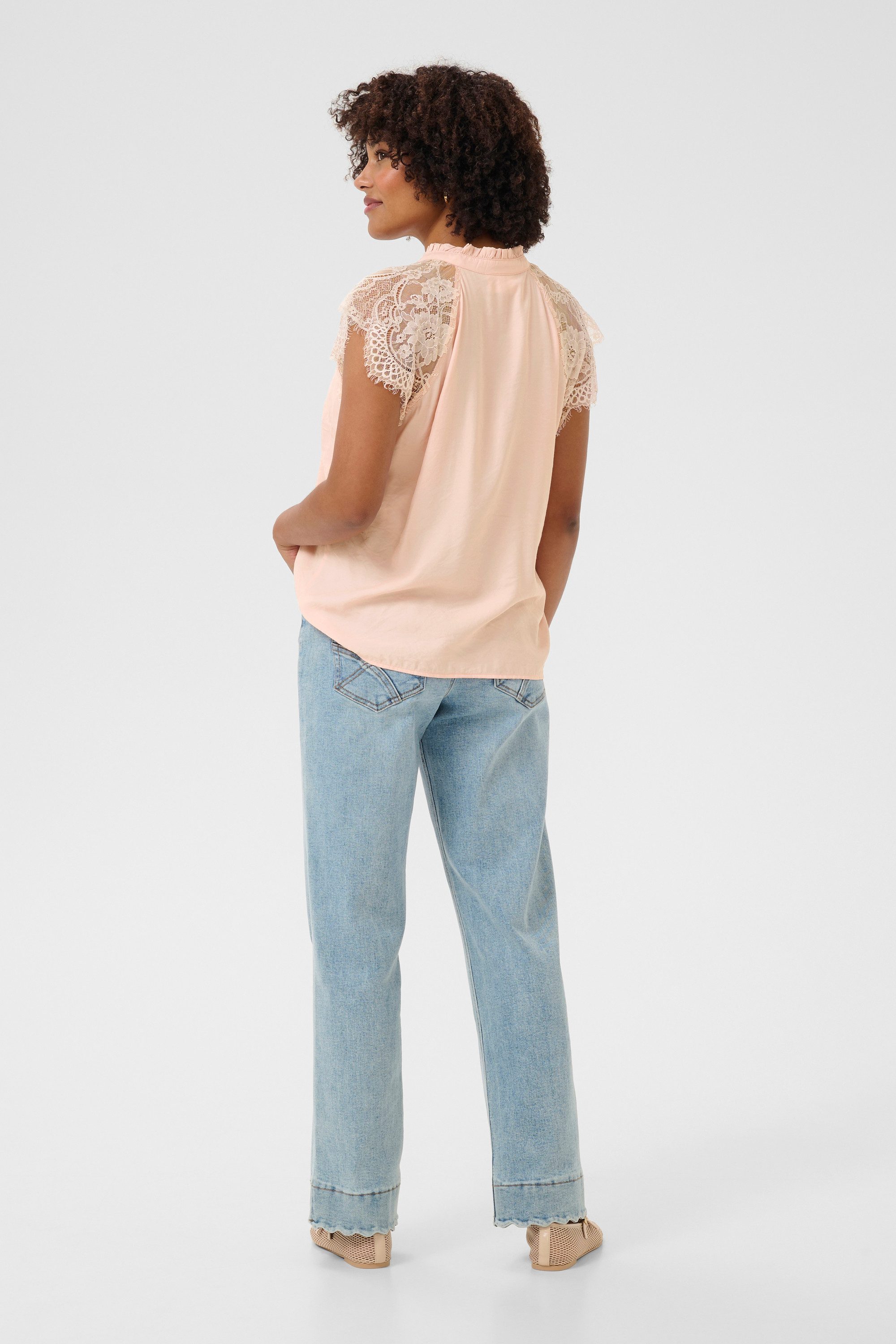Cream Kurzarmbluse Bluse kurzarm CRNola