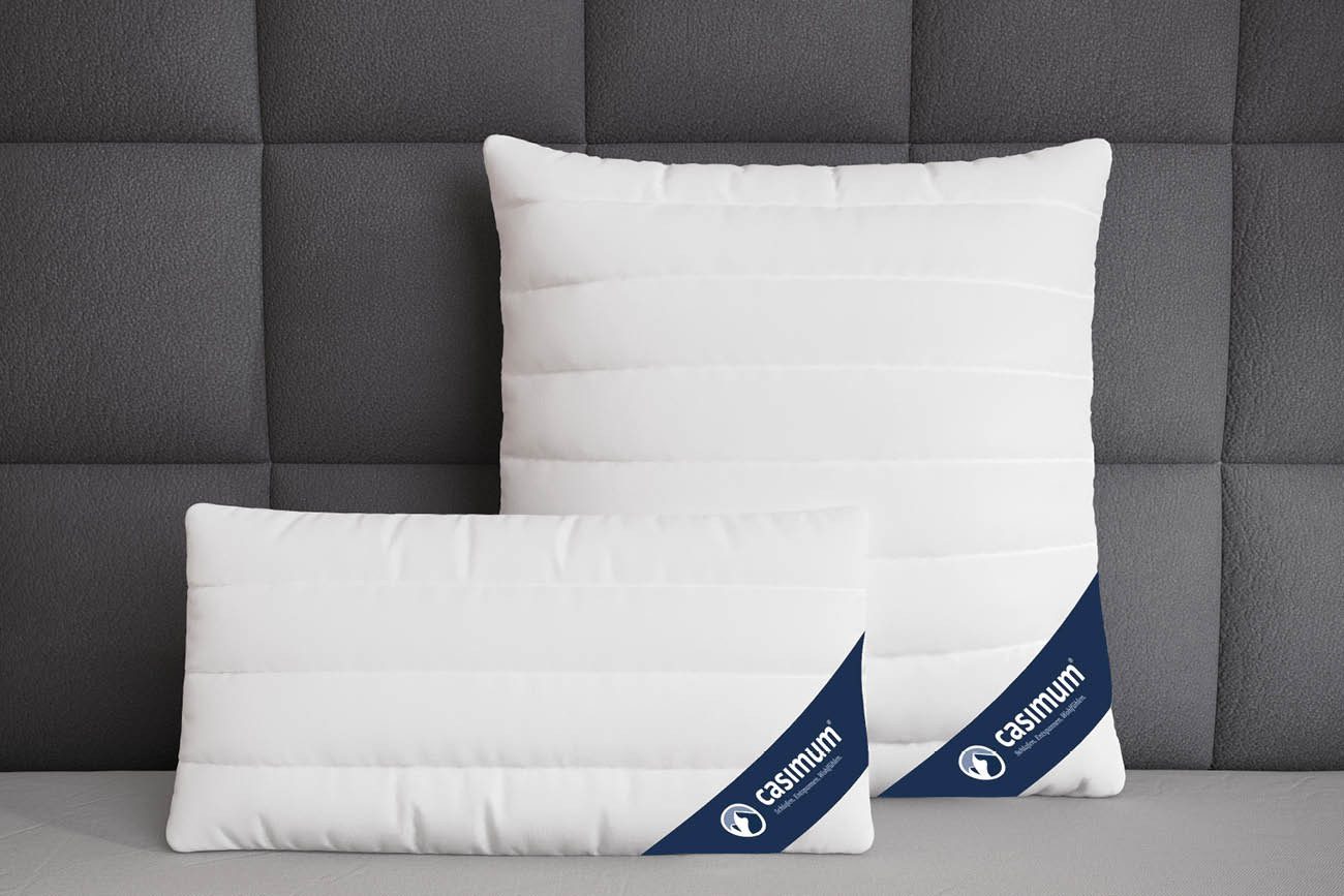 casimum 3-Kammer-Kopfkissen COMFORT Kissen 3D-Hohlfaser (Außen), günstig online kaufen
