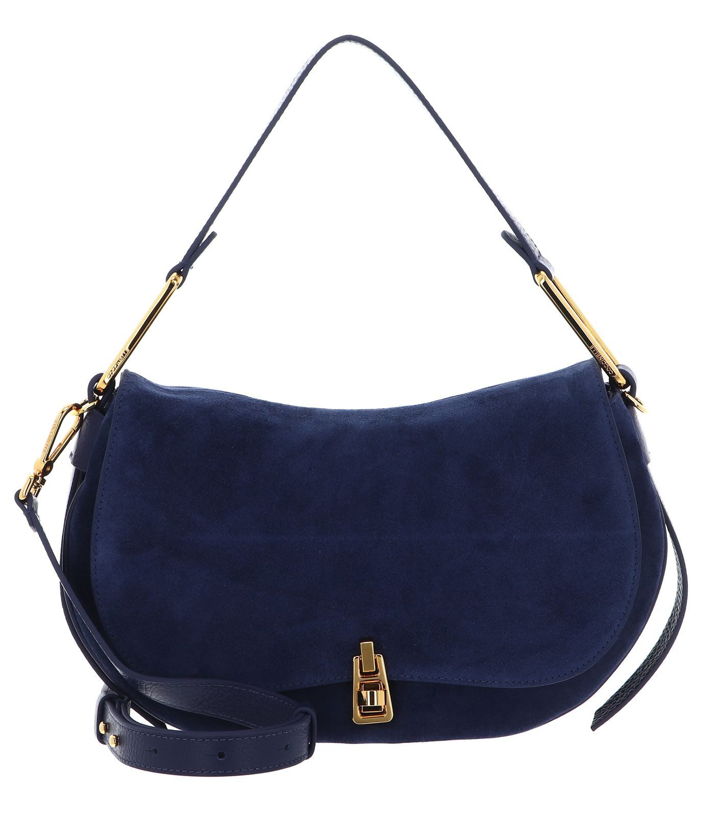 COCCINELLE Schultertasche Handbag Suede, aus echtem Leder
