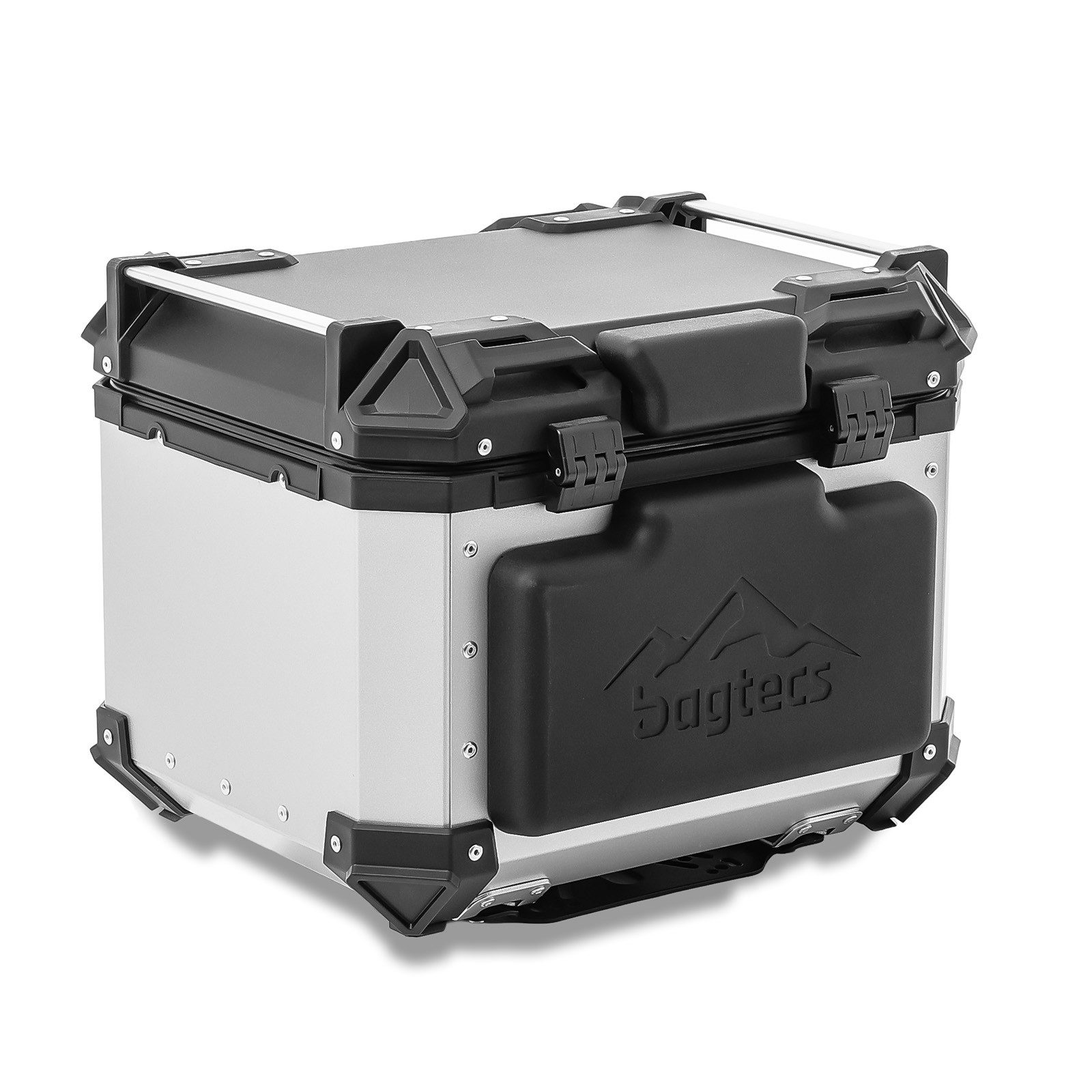 Bagtecs Koffer Rückenpolster passend für Alu Topcase # Aluminium Sozius Rückenlehne R