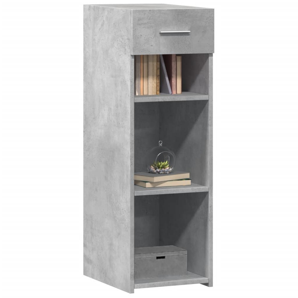 vidaXL Sideboard Sideboard Betongrau 30x42,5x93 cm günstig online kaufen