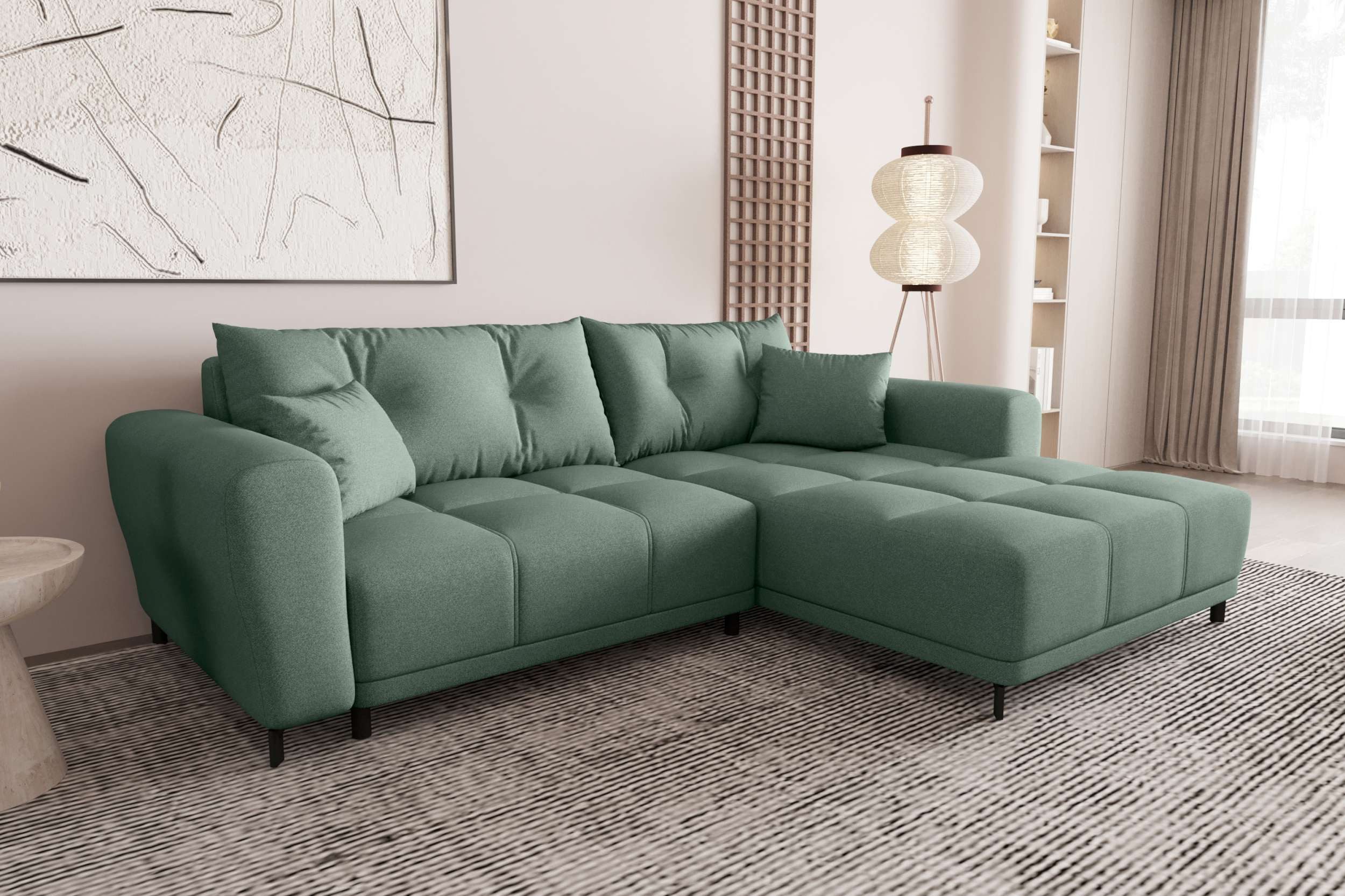 99rooms Ecksofa Massimo, Sofa L-Form, Eckcouch, mit oder ohne Schlaffunktio günstig online kaufen