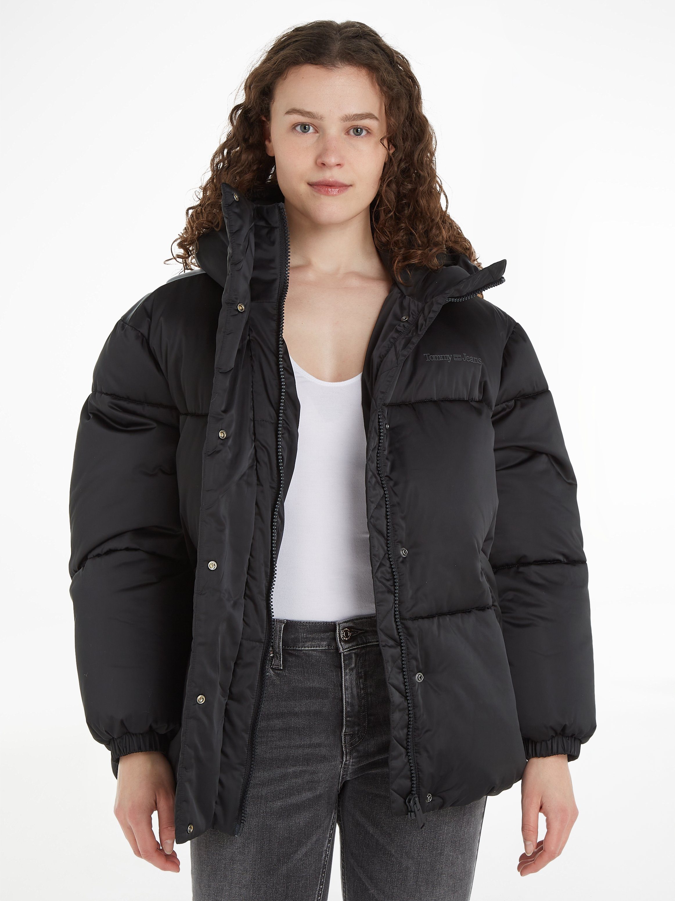 Schwarze TOMMY JEANS Jacken für Damen online kaufen | OTTO | Daunenmäntel