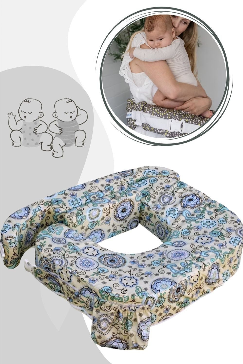 baby wild Stillkissen Amerikanische Stillkissen für Zwillinge - Original günstig online kaufen