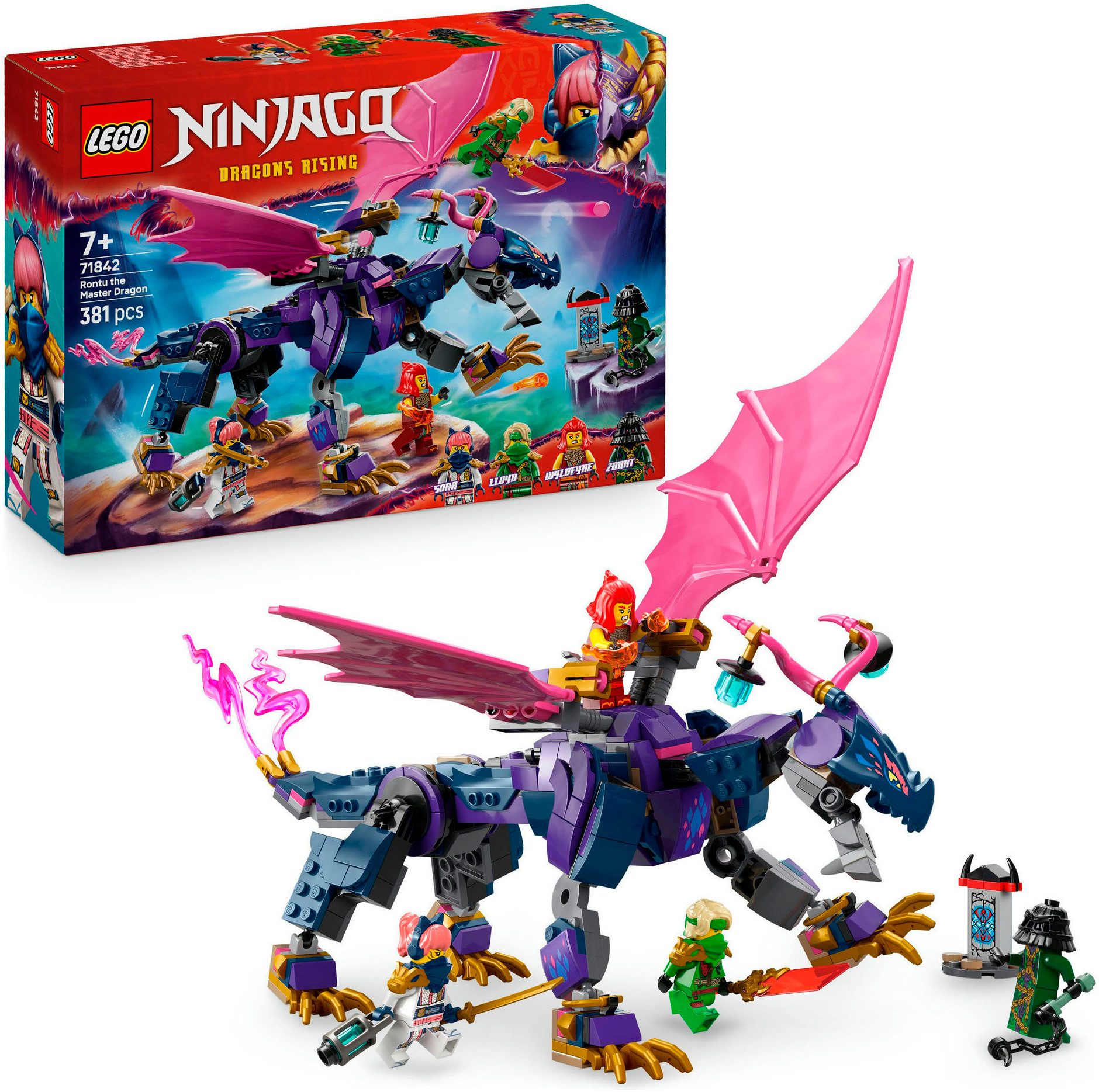 LEGO® Rontu der Meisterdrache (71842), LEGO Ninjago Konstruktionsspielstein günstig online kaufen